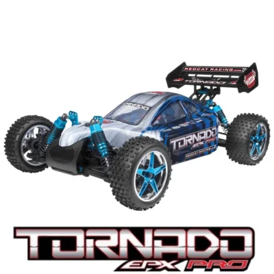 Redcat Racing Tornado EPX Pro 1/10 Scale Electric R/C Buggy (Blue/Silver)