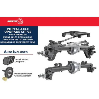 Redcat Racing Everest Gen7 Pro/Sport Portal Axle Kit Assembled V2 RER13366