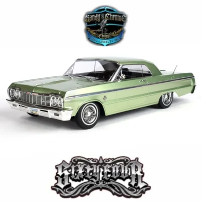 Redcat Racing SixtyFour 1:10 1964 Chevrolet Impala Hopping Lowrider Green Kandy & Chrome Edition
