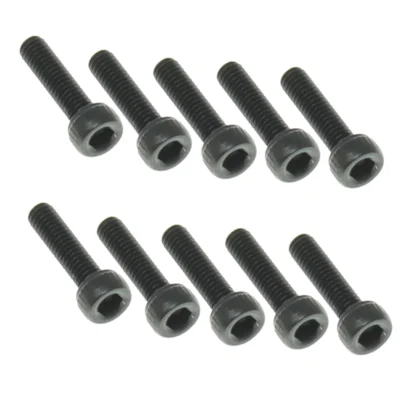 Redcat 2.5x10mm Cap Head Hex Machine Thread Screws (10pcs) (RER14686)