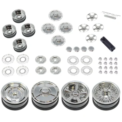 Redcat SixtyFour/Monte Carlo Mod Wheels Chrome