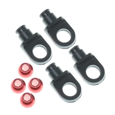 Redcat Machete Shock Ends W/ Pivot Balls (4pcs)