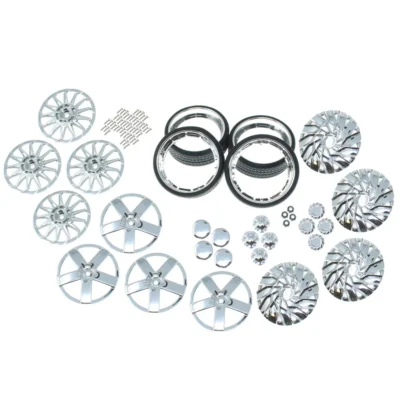 Redcat Racing 26ers Chrome 26” Wheel & Tire Combo Kit (3 Styles)