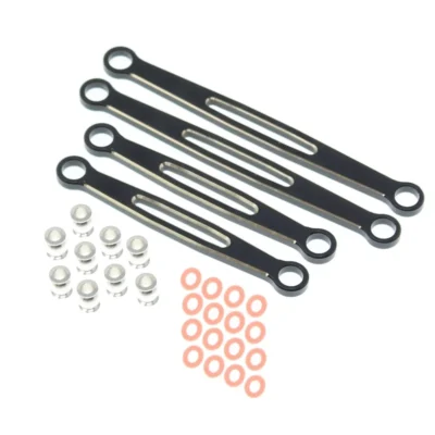 Redcat Ascent-18 Brass Front Links (Black) (4pcs)