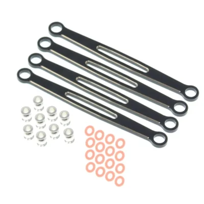 Redcat Ascent-18 Brass Rear Links (Black) (4pcs)