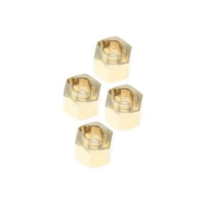 Redcat Ascent-18 Brass Wheel Hexes (4pcs)