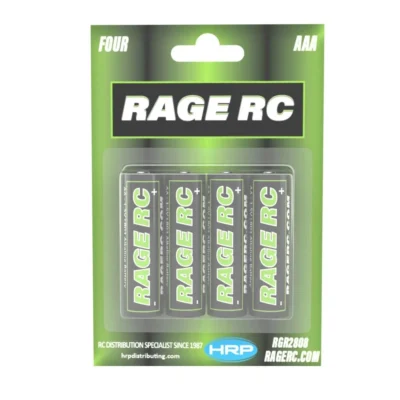 Rage RC AAA Alkaline Batteries (4 pack)