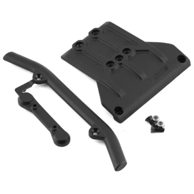 RPM Front Bumper & Skid Plate For Traxxas Sledge (Black) (RPM70982)