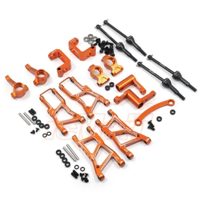 Yeah Racing HPI RS4 Sport 3 Aluminum Essential Conversion Kit (Orange) (RSS3-S01OR)