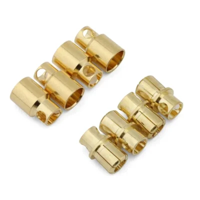 Samix 8mm High Current Bullet Plug Connectors Set (4 Male/4 Female)