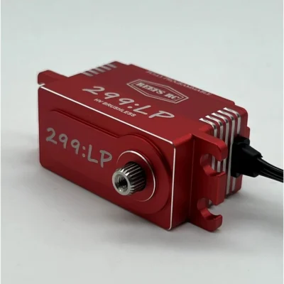 Reefs RC 299LP Special Edition Red High Speed High Torque Low Profile Brushless Servo