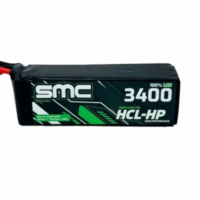 SMC 6s Lipo Flight Pack w/ SC5 Connector (22.2V/80C/3400mAh)