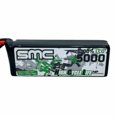 SMC 4S Softcase Lipo Battery Flight Pack w/ EC3 Connector (14.8V/5000mAh/80C)