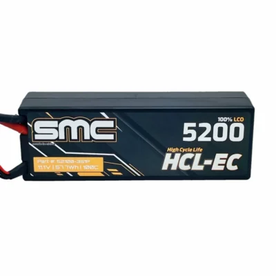 SMC 3S Hardcase LiPo Battery w/ TRX Connector (Traxxas Compatible) (11.V/5200mAh/100C)