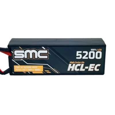 SMC 3S Hardcase LiPo Battery w/ XT90 Connector (11.V/5200mAh/100C)
