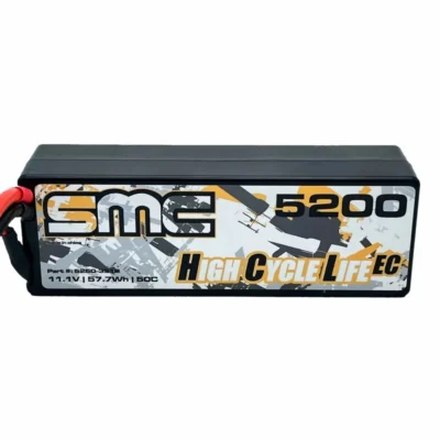 SMC 3S Hardcase LiPo Battery w/ XT90 Connector (11.1V/5200mAh/50C)