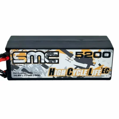 SMC 4S Hardcase LiPo Battery w/ XT90 Connector (14.8V/5200mAh/50C)