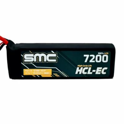 SMC 3S Softcase LiPo Battery w/ XT90AS Connector (11.1V/7200mAh/100C)