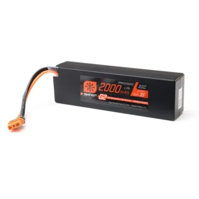 Sepktrum 3S Smart G2 LiPo Battery w/ IC2 Connector (11.1V/2000mAh/30C)