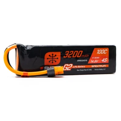Spektrum RC Smart G2 4S Lipo Battery w/ IC3 Connector (14.8V/3200mAh/100C)