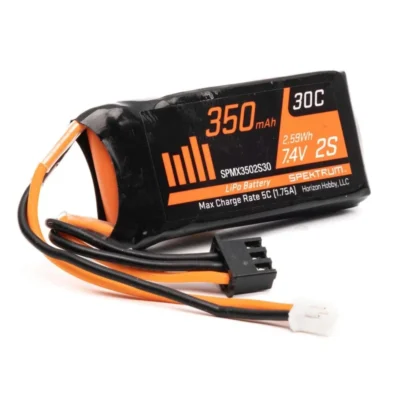Spektrum RC Axial SCX24 2S LiPo w/ PH2.0 Connector (7.4v/350mAh/30C)