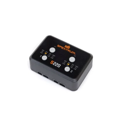 Spektrum RC S220 AC Dual Lipo Balance Charger (2x20w)