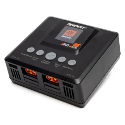 Spektrum Smart S250 Dual Smart LiPo AC Charger (2x50W)