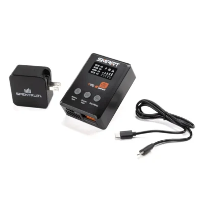 Spektrum S100 1x100W USB-C Smart Charger w/ 65W USB-C Power Supply Combo