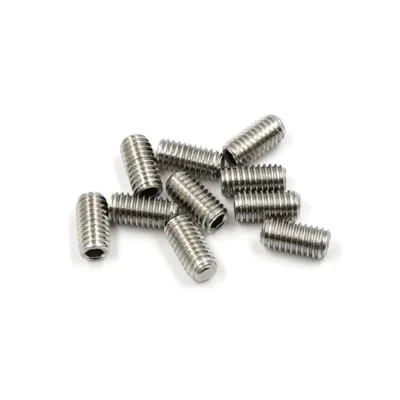 Yeah Racing Stainless Steel M3x6mm Hex Socket Set Screws (SS-306ST)
