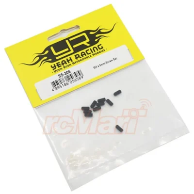 Yeah Racing Steel Set Screw M3x6mm (SS-306)