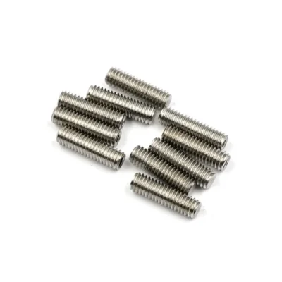 Yeah Racing Stainless Steel M3x10mm Hex Socket Set Screws (SS-310ST)