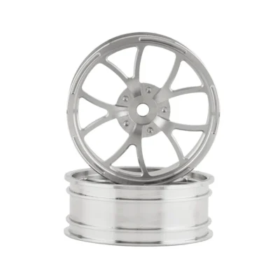 SSD RC Y Spoke Drag Front 2.2 Wheels (Silver) SSD00516