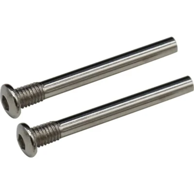 Hot Racing Hardened Chrome Plated King Pin Set For Traxxas 2WD Bandit/Rustler/Slash/Stampede