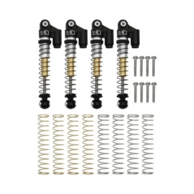 Hot Racing Aluminum Threaded Telescopic Shock Set For Axial SCX24