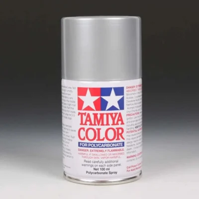 Tamiya PS-48 Metallic Silver Lexan Spray Paint (100ml)