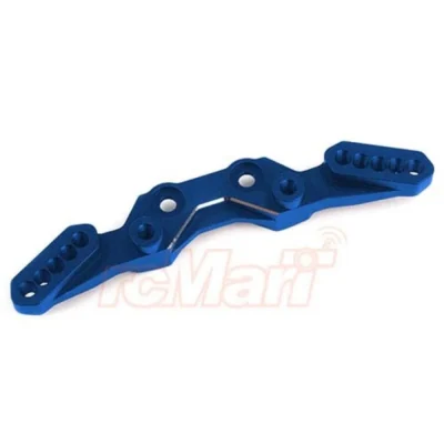 Yeah Racing Aluminum Rear Damper Stay For Traxxas 4-Tec 2.0/3.0 (Blue) (TEC4-007DB)