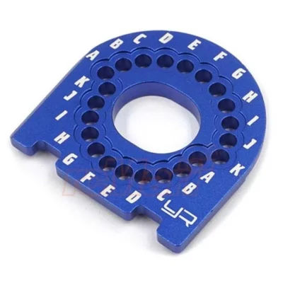 Yeah Racing Aluminum Motor Mount Blue For Traxxas 4-Tec 2.0 (TEC4-009DB)