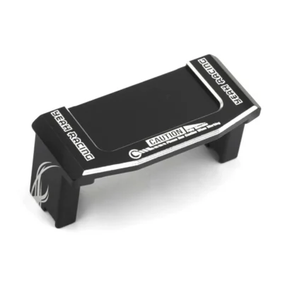 Yeah Racing Aluminum Servo Mount For Traxxas 4-Tec 2.0/3.0 (Black) (TEC4-021BK)