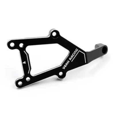 Yeah Racing Aluminum Front Brace For Traxxas 4-Tec 2.0/3.0 (Black) (TEC4-023BK)
