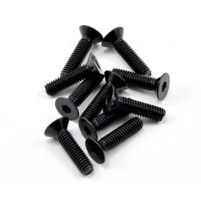 Tekno RC 4x15mm Flat Head Screw (10)