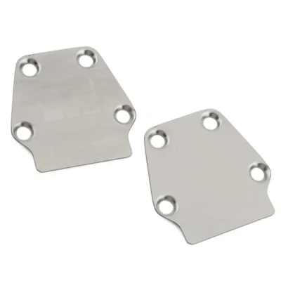 Tekno RC SCT410.3/MT410 Steel Rear Skid Plate (2pcs)