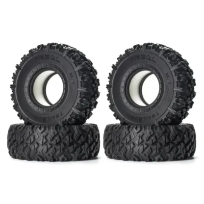 Treal Hobby Trailburner 1.9" Rubber Rock Crawler Tires (4pcs)