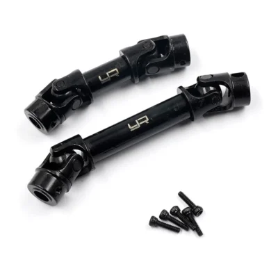 Yeah Racing HD Steel Front & Rear Center Driveshaft Set For Traxxas TRX-4M (TR4M-006BK)
