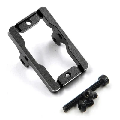 Yeah Racing Aluminum Servo Mount For Traxxas TRX-4M (Black)