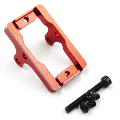 Yeah Racing Aluminum Servo Mount For Traxxas TRX-4M (Red) (TR4M-011RD)