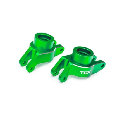 Green Aluminum Stub Axle Carriers (L&R)