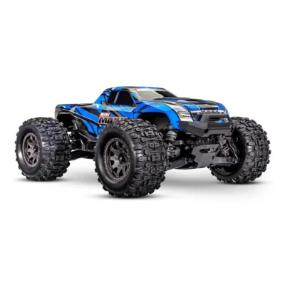 Traxxas Mini Maxx BL-2S Brushless 1/16 4x4 RTR Monster Truck (Blue)