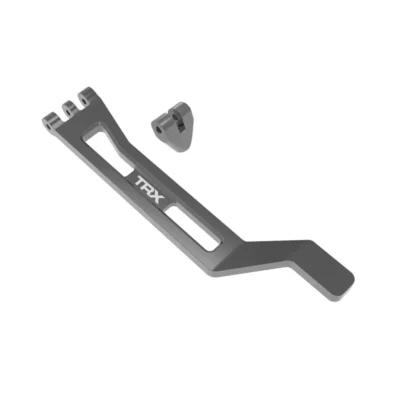 Traxxas Mini Maxx Aluminum Battery Hold-Down (Gray)
