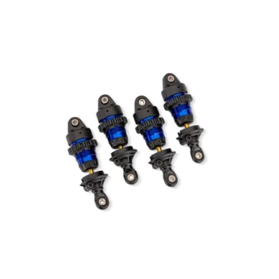 Traxxas Mini Slash Aluminum Short GTR Shocks (Blue) (4pcs)