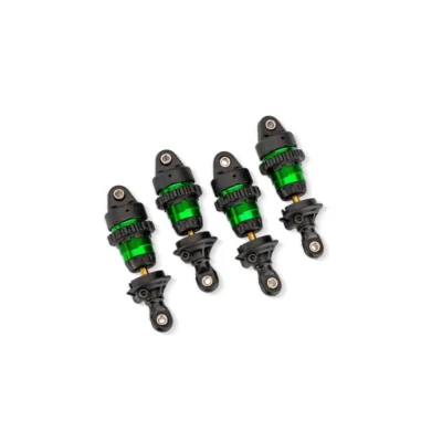 Traxxas Mini Slash Aluminum Short GTR Shocks (Green) (4pcs)